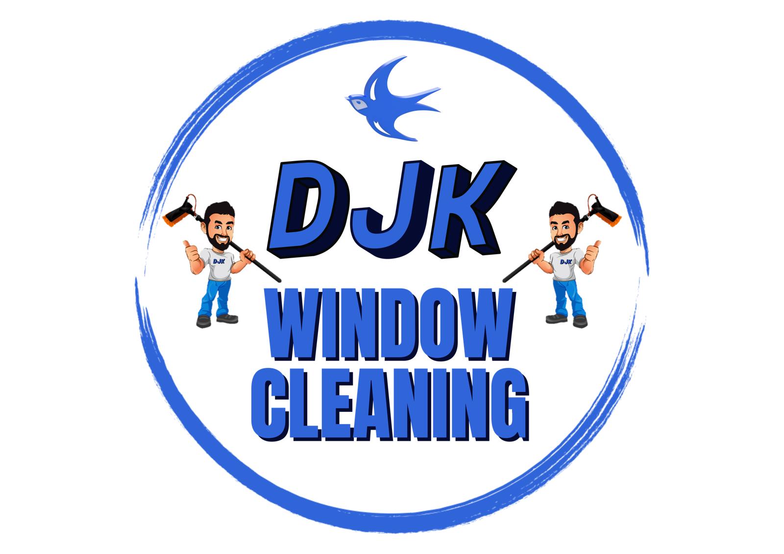 DJK Window Cleaning Cardiff Logo